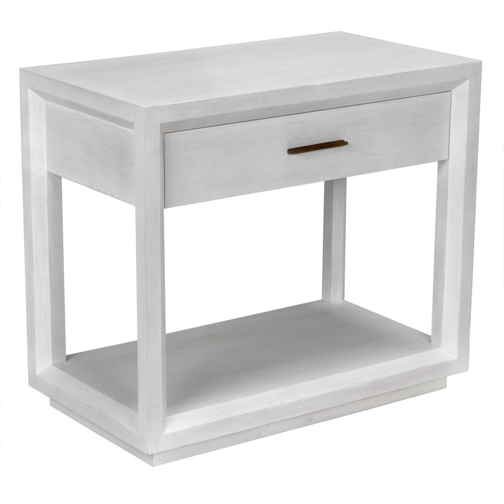 Antony Side Table, White Wash