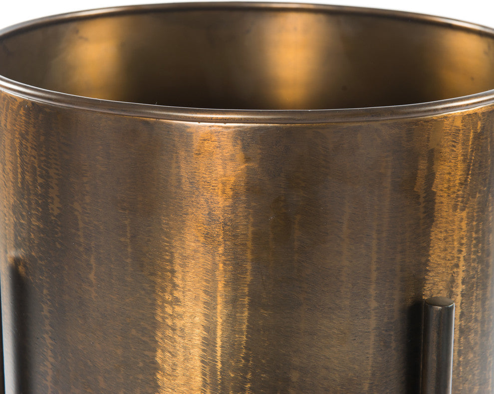 Jed Planter-Weathered Brass