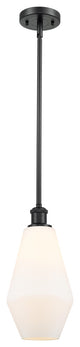 Innovations 516-1S-BK-G651-7 1-Light Mini Pendant, Matte Black