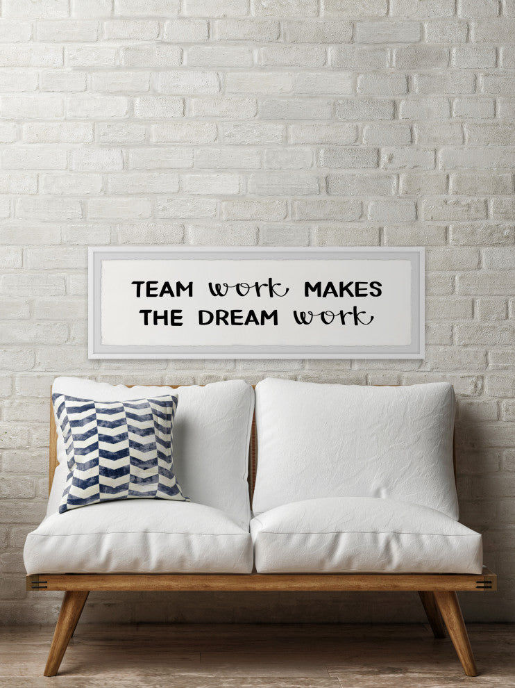 "The Dream Work" Framed Painting Print, 45x15