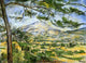 Paul Cezanne Mont Sainte-Victoire , 18"x27" Wall Decal