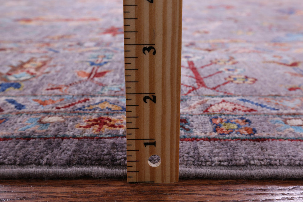 6' 9" X 9' 9" Handmade Persian Tabriz Wool Rug Q9822