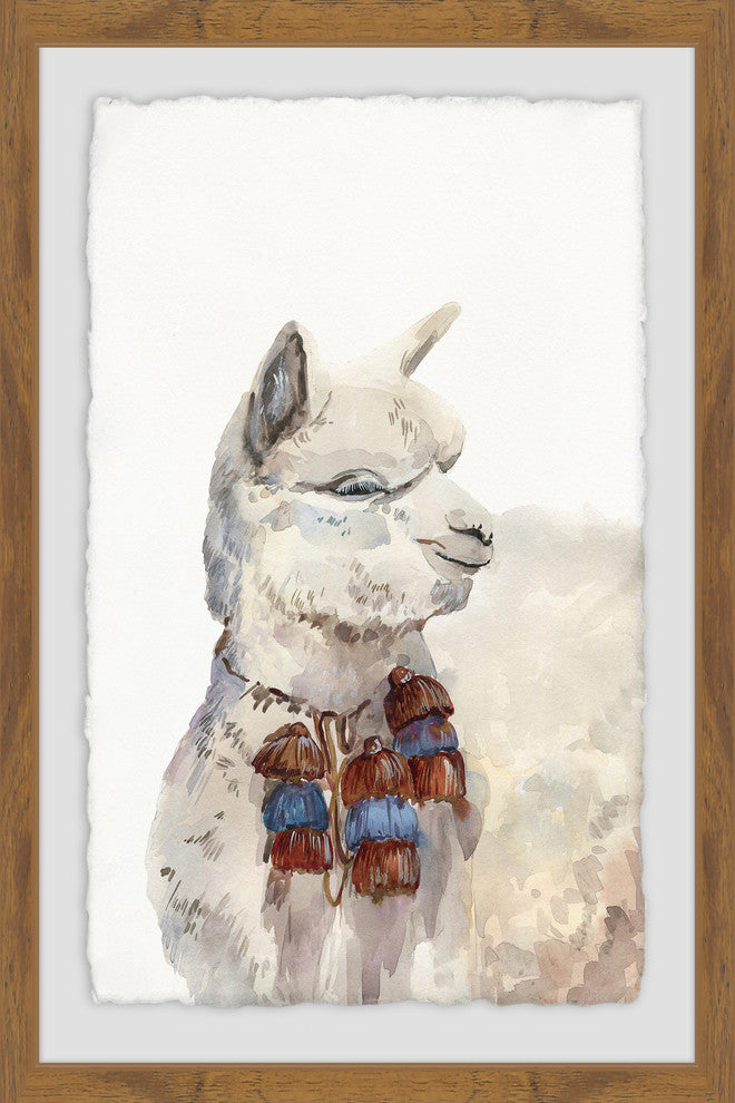 "Wink" Framed Painting Print, 16"x24"
