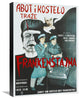 Abbott and Costello, Bosnian, Frankenstein, 16x22