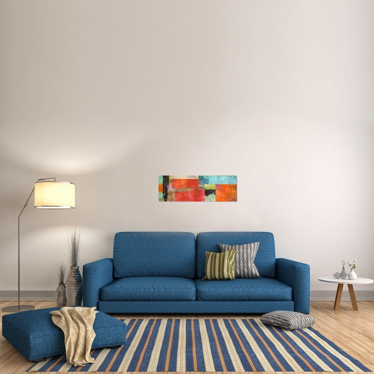 "Midnight Moves" Stretched Canvas Giclee by Alphonse Baron, 36x12"