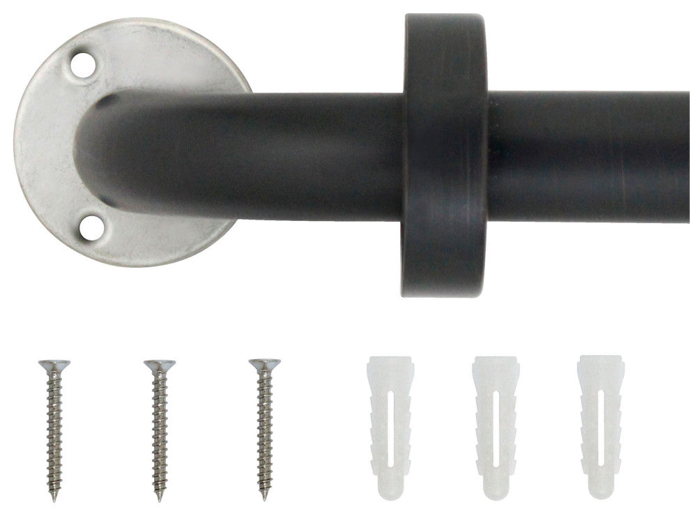 MODONA's 16" Wall Mounted Grab Bar SS304, Rubbed Bronze
