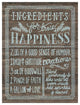 "Ingredients For Life II" Digital Paper Print by Mary Urban, 38"x50"