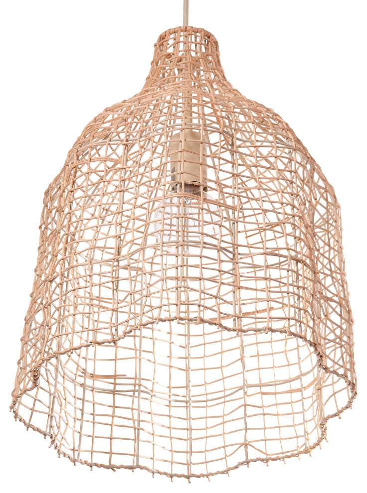 Whisper Rattan 1-Light Pendant