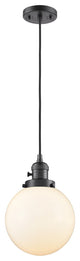 INNOVATIONS 201CSW-OB-G201-8-LED 1-Light Mini Pendant Oil Rubbed Bronze