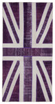 Rug N Carpet - Handwoven Oriental 5' 0'' x 9' 11'' Flag Patchwork Rug