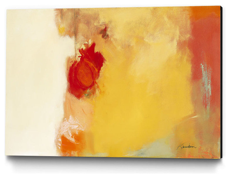"Red Note" Museum Mounted Canvas Print, 36"x24"