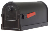 Savannah Curbside Mailbox and Tacoma Mailbox Post With Direct Burial Kit