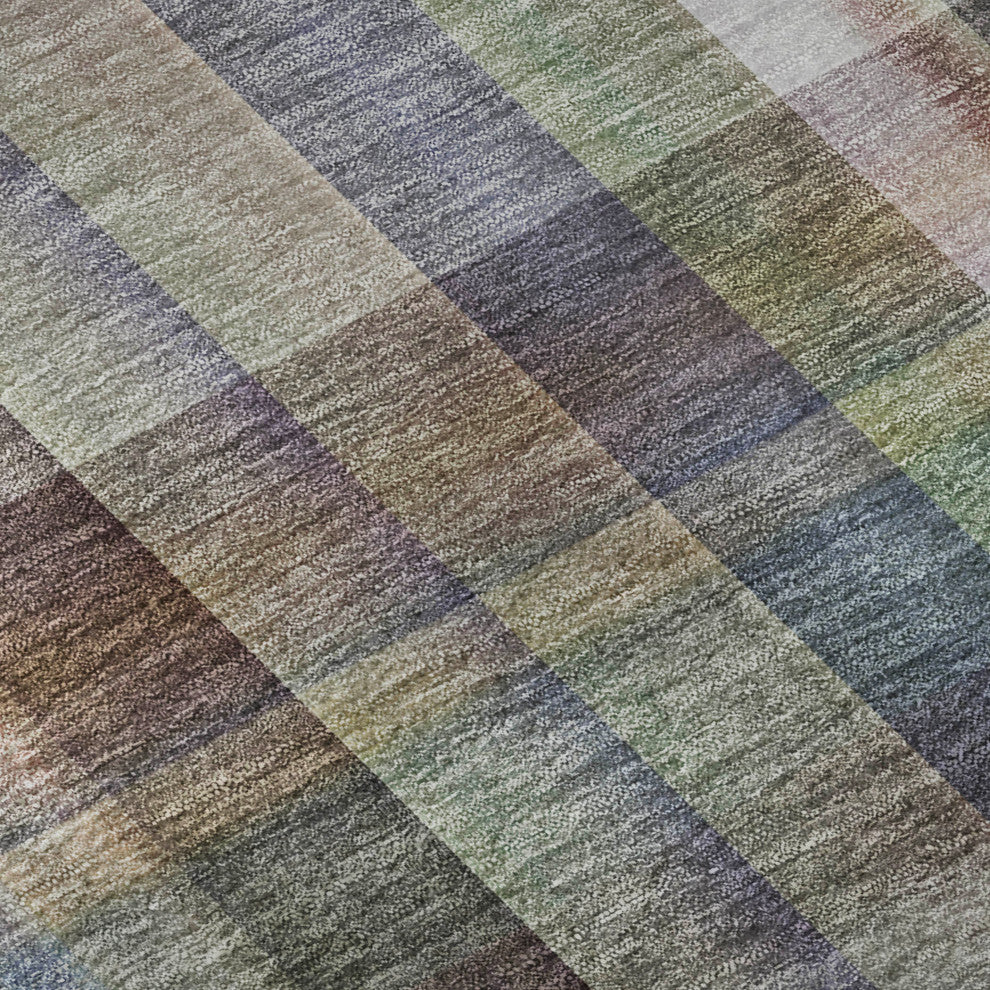 Premium Machine Washable Mayfield AMF534 Pewter 2'6" x 3'10" Rug