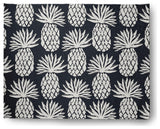 8' x 10' Pineapple Pattern Indoor/Outdoor Rug, Shark Blue