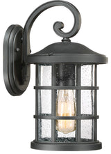 Quoizel CSE8408EK One Light Outdoor Wall Lantern Crusade Earth Black