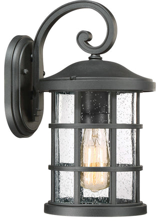 Quoizel CSE8408EK One Light Outdoor Wall Lantern Crusade Earth Black