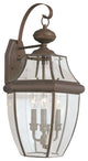 Generation Lighting Lighting 3-Light Outdoor Lantern, Bronze