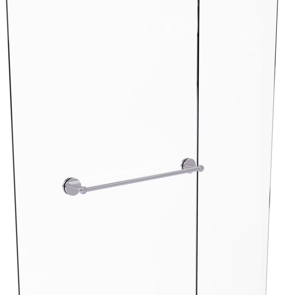 Prestige Skyline 24" Shower Door Towel Bar, Polished Chrome