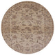 Ahgly Company Indoor Round Mid-Century Modern Area Rugs, 7' Round