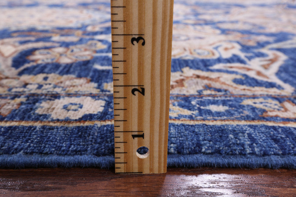 6' 7" X 10' 3" Persian Tabriz Handmade Wool Rug Q8332