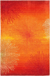 Safavieh Soho Soh712R Rug, Rust/Multi, 8'3"x11'0"