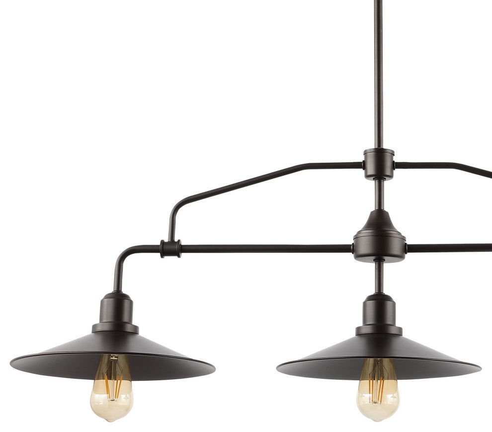 Cade 3-Light Metal LED Pendant, Oil Rubbed Bronze, Width: 38.5"