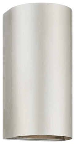 Bond 1 Light Brushed Nickel Outdoor/Indoor ADA Medium Sconce