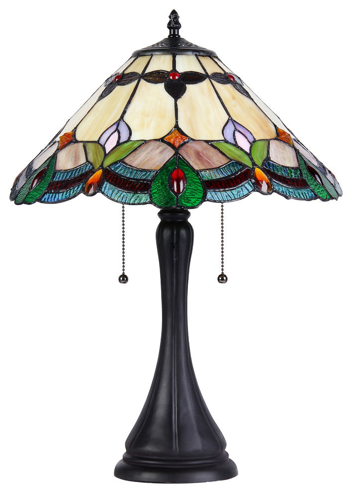 Jorgie  2-Light Table Lamp 16" Shade