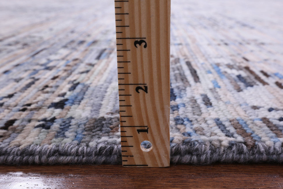 8' 0" X 10' 3" Hand-Knotted Modern Wool Rug Q8586