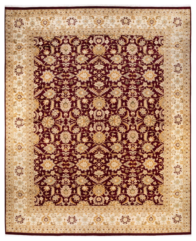 Mogul, One-of-a-Kind Hand-Knotted Area Rug  - Red , 12' 2" x 15' 3"