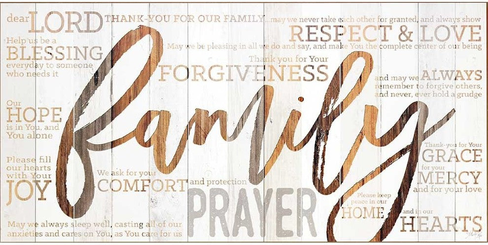 Family Reminder Wall Plaque