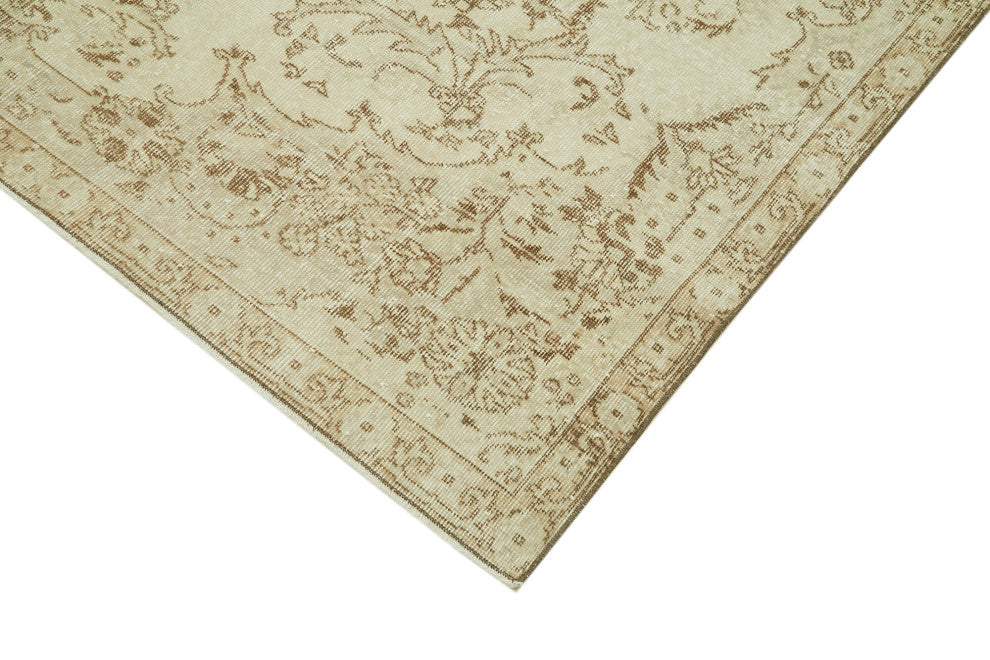 Rug N Carpet - Handmade Anatolian 6' 8'' x 10' 7'' Distressed Wool Area Rug