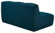 Modern Contemporary Living Room Upholstered Loveseat Sofa Azure