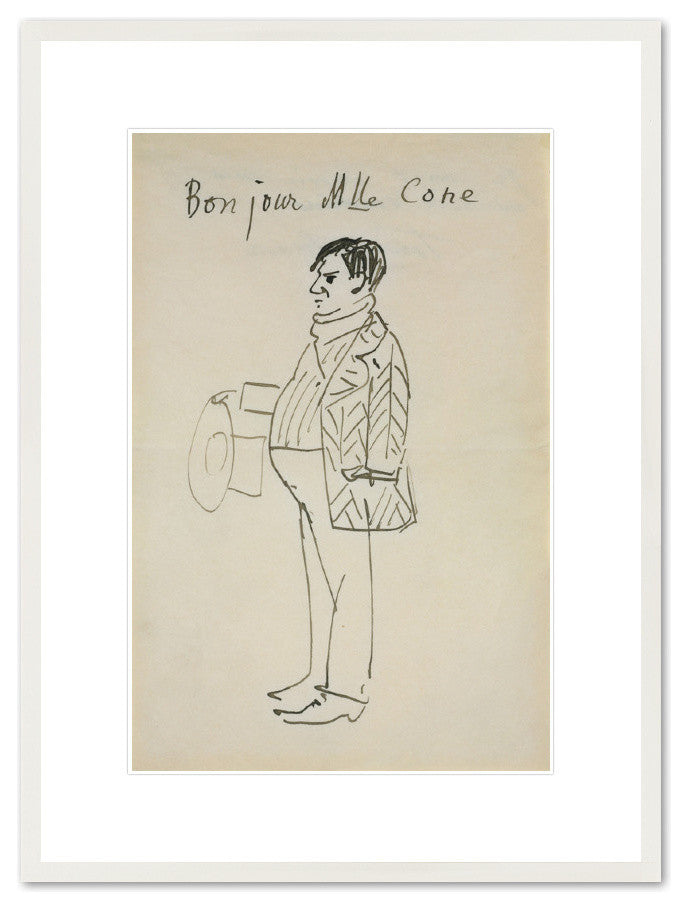 Self-Portrait (Bonjour Mlle Cone), 1907