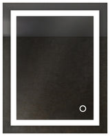 Fogless, Color Temperature Adjustable LED Mirror, 24"x30"