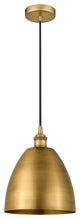 Innovations 616-1P-BB-MBD-9-BB-LED 1-Light Mini Pendant, Brushed Brass