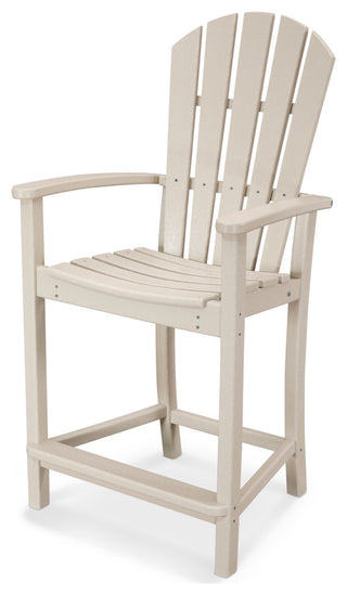 POLYWOOD Palm Coast Counter Chair, Sand