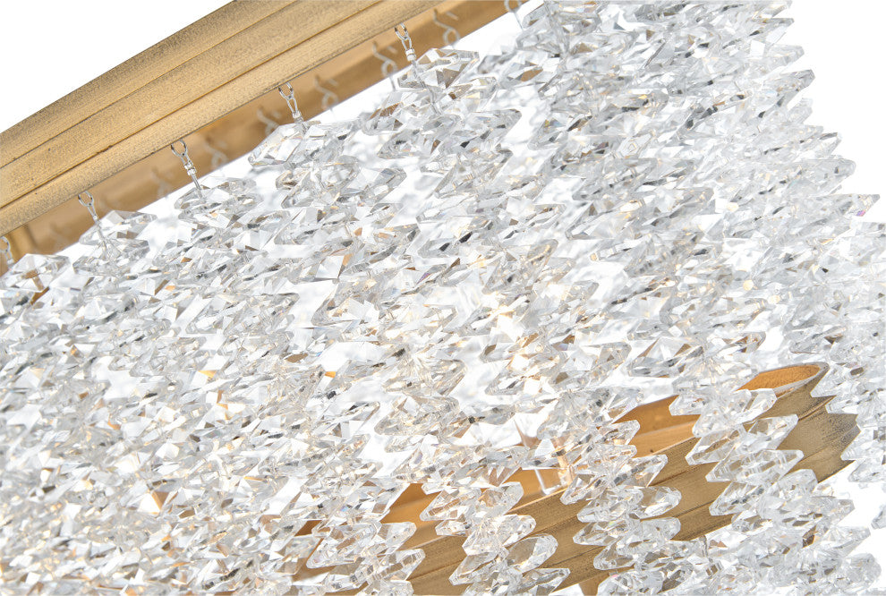 Fredrick Ramond Rubina Medium Linear, Burnished Gold