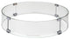 Southern Cay Fire Table Wind Guard Glass 4 Pieces, Optional