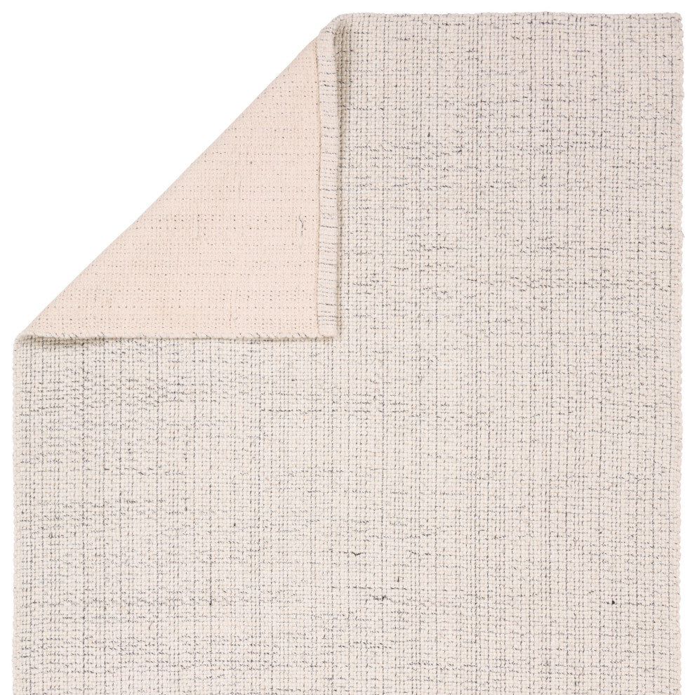 Jaipur Living Iwan RNA01 Handmade Solid Ivory Area Rug, 5'x8'