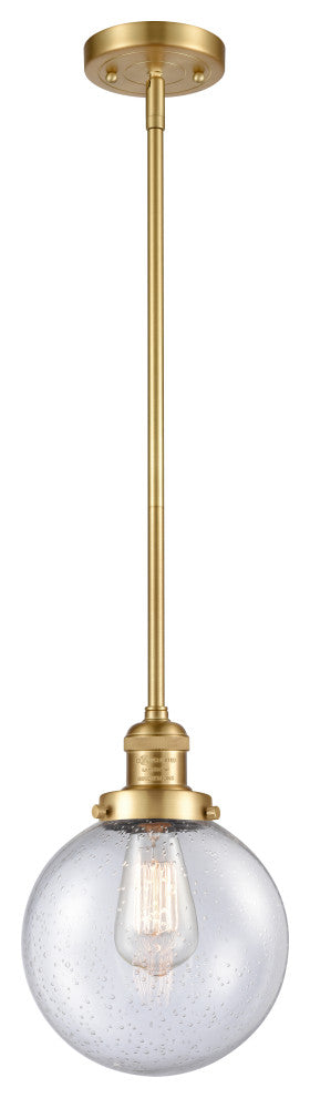 Beacon Mini Pendant, Satin Gold, Seedy