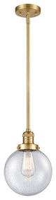 Beacon Mini Pendant, Satin Gold, Seedy