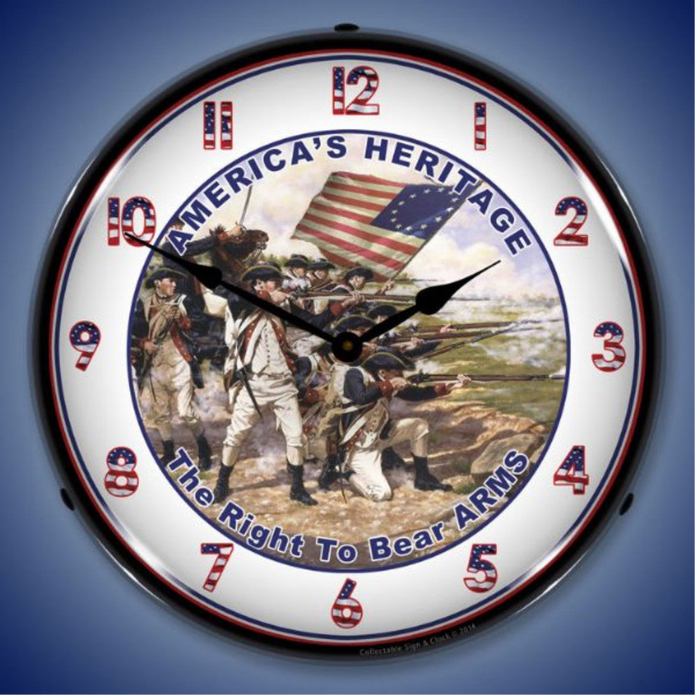 RE1402494 Americas Heritage Clock