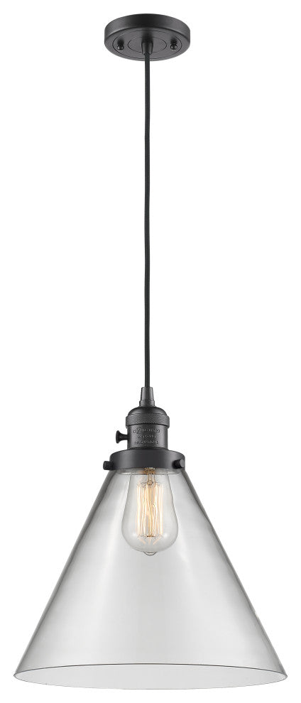 INNOVATIONS 201CSW-OB-G42-L 1-Light Mini Pendant Oil Rubbed Bronze