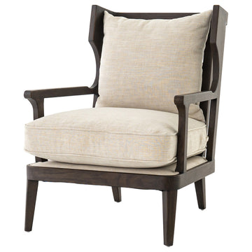 Four Hands Lennon Armchair, Cambric Ivory