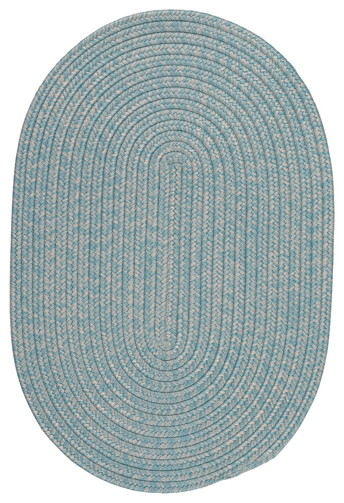 Laffite Tweed, Light Blue 8x10