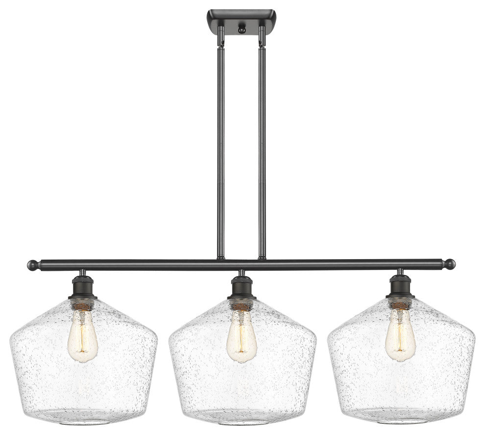 Innovations 516-3I-OB-G654-12-LED 3-Light Island Light, Oil Rubbed Bronze