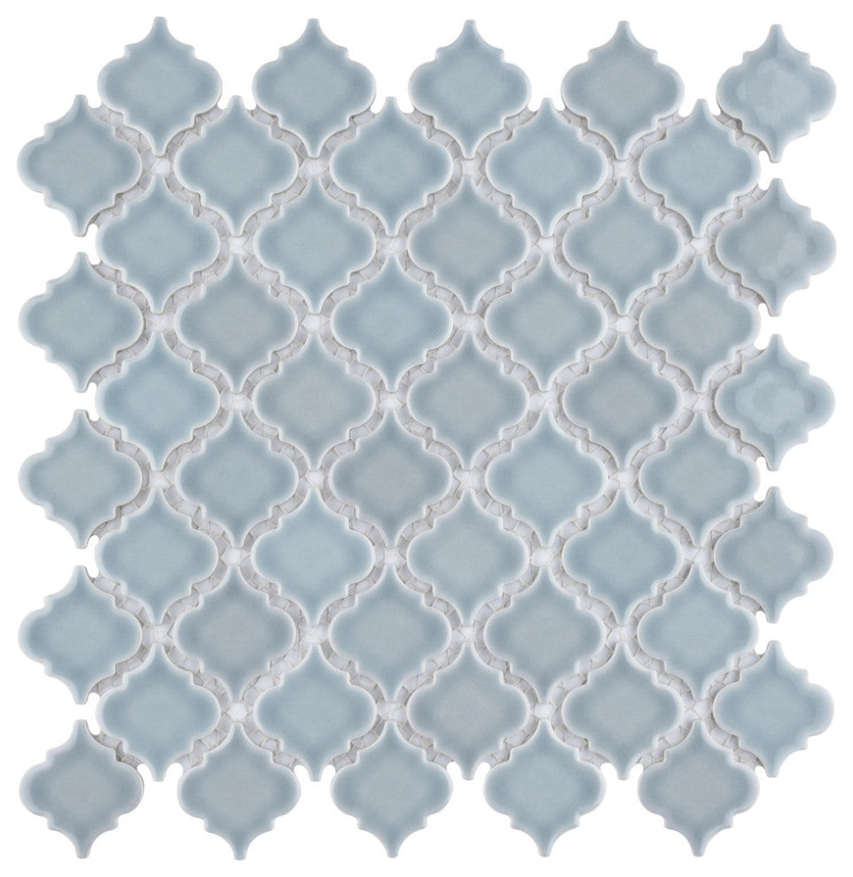 Hudson Tangier Mosaic Floor and Wall Tile, Slate