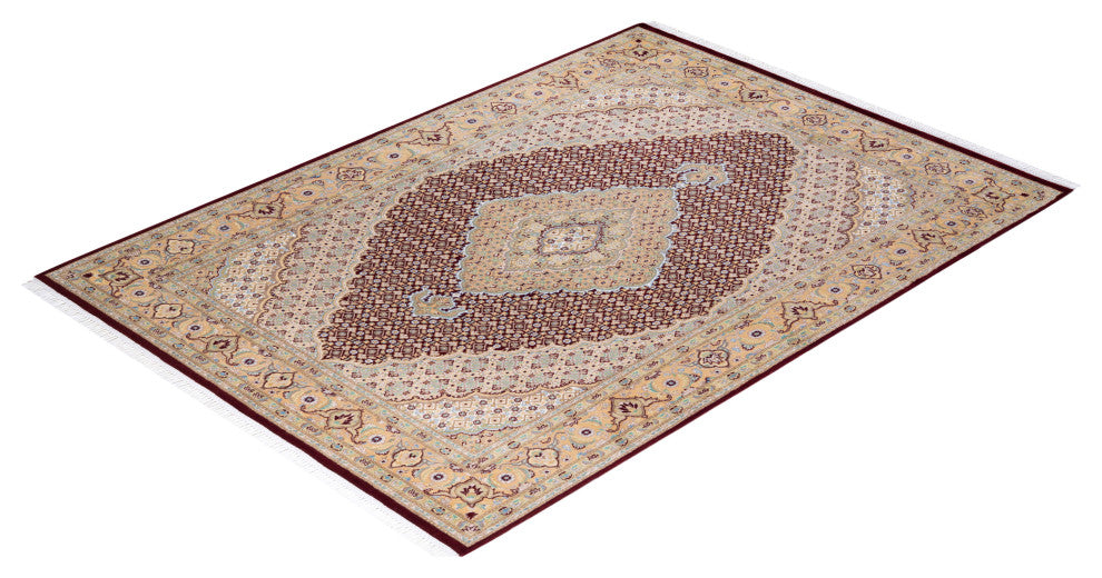 MOGUL, Hand Knotted Area Rug 8' 0" X 5' 8"