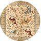 Ahgly Company Indoor Round Traditional Area Rugs, 3' Round
